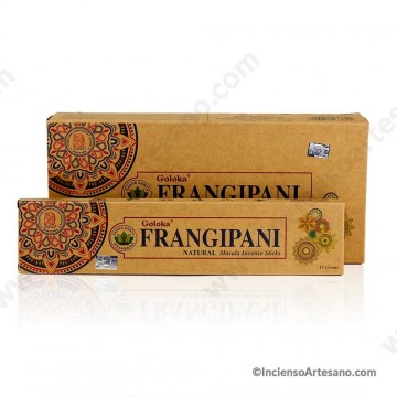 Frangipani Incienso Masala Organic - Goloka Original