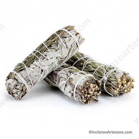 Salvia Blanca y Romero en Atado Natural