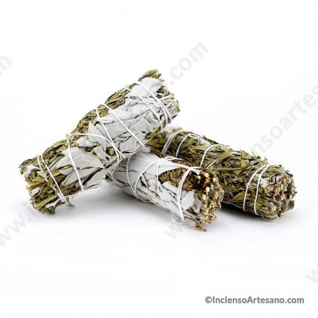 Salvia Blanca y Ruda en Atado Natural