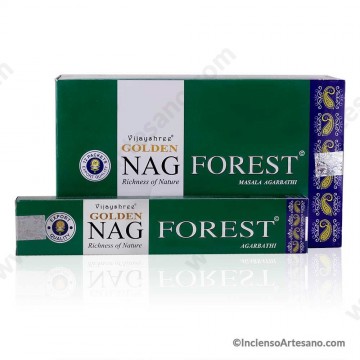 Golden Nag Forest Incienso Varilla