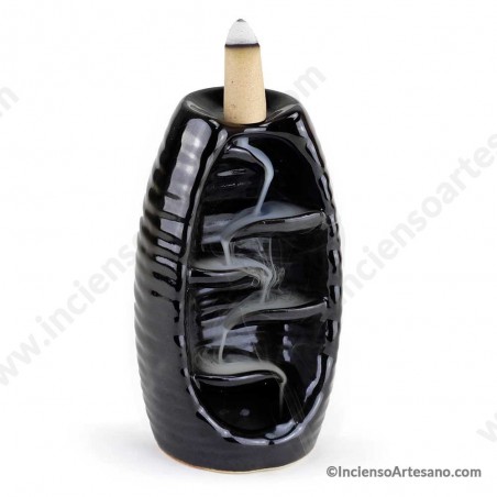 Quemador de Incienso Cono Reflujo Cascada