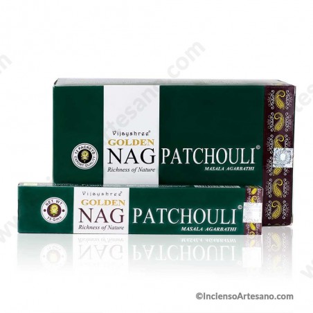 Golden Nag Patchouli Incienso Varilla
