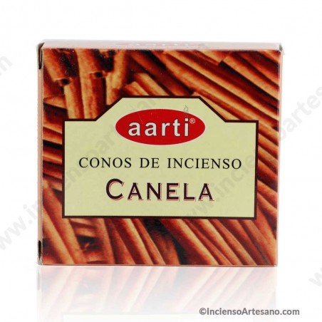 Canela Incienso en Cono Aarti India