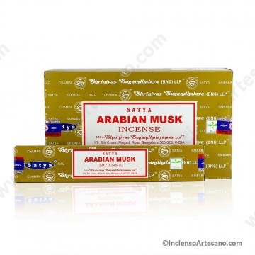 Arabian Musk Almizcle Árabe Incienso Satya Original