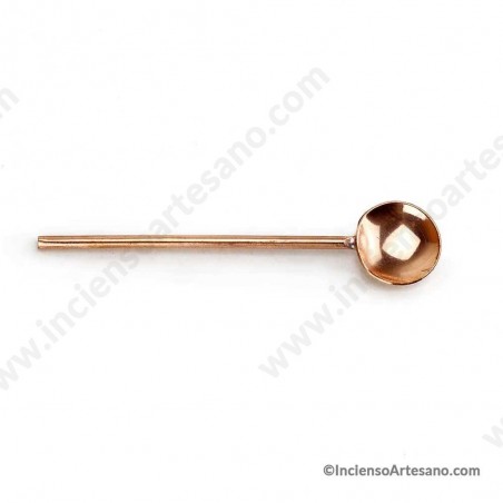 Cucharita Dosificadora de Incienso de Cobre