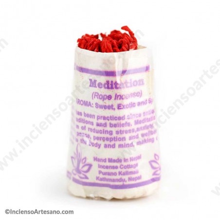 Rope Meditation Tibetano Incienso Natural