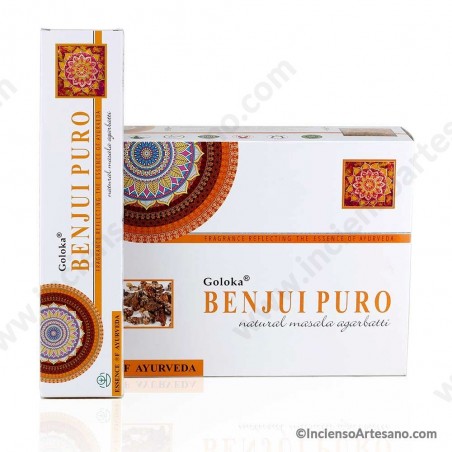 Benjui Puro Goloka Incienso Varilla Natural Masala
